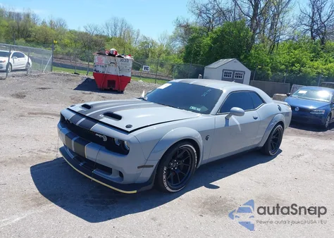 2021 Dodge Challenger Srt Hellcat Redeye Widebody z USA, uszkodzony, nr VIN 2C3CDZL98MH662172